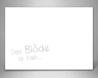 Envelop voor de kaart "De Domme..."