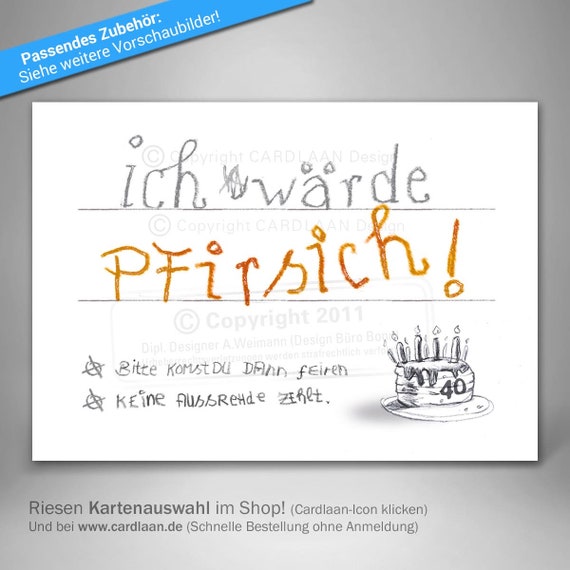 Einladungen 40. Geburtstag Vierzigster Geburtstag lustige Etsy.de
