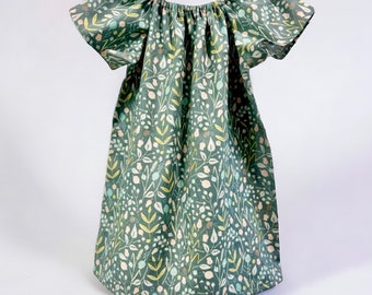 Floral Dress ~ Flutter Sleeve Dress ~ Girls Dress ~ Peasant Dress ~ Toddler Dress ~ Spring Dress ~ Baby Dress ~ Little Girl Dresses