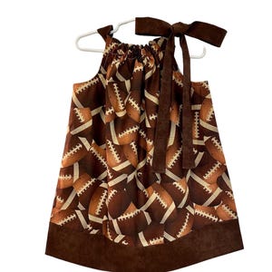 Football Dress ~ Baseball Dress ~ Sports Dress ~ Basketball ~ Soccer ~ Pillowcase Dress ~ Girls Dress ~ Toddler Dress ~ Sports Outfit