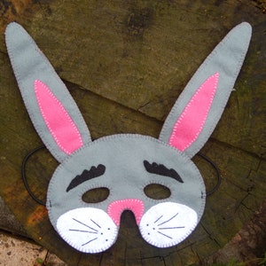 Felt Rabbit Mask for Disguise image 1