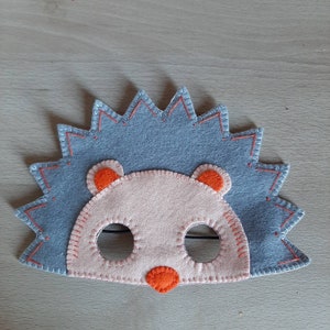 Hedgehog Felt Mask