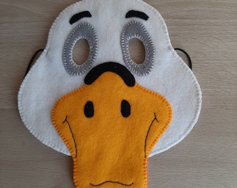 Masque d'Oie en Feutrine pour enfant déguisement