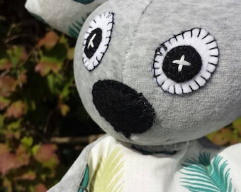 Marionnette à gaine Koala en tissu jouet pour enfant
