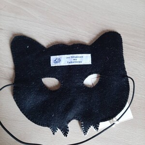Felt Black Panther Mask for Costume image 5