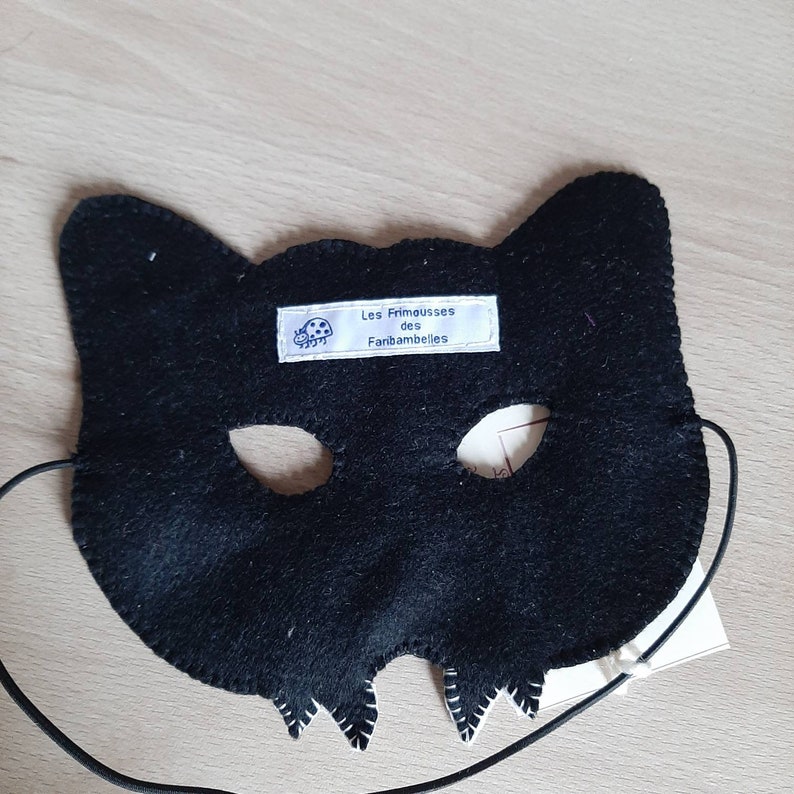 Felt Black Panther Mask for Costume image 5