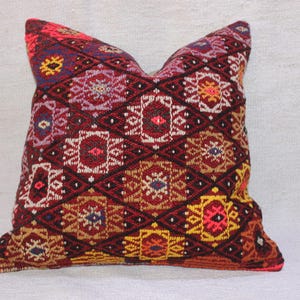 Emboroidered cushion,Home decor Pillow,Rustic Pillow,Decorative Pillow,Cushion Cover,Ethnic Pillow,Sofa Decor Pillow,20&quot;x20&quot;inches,50x50 cm