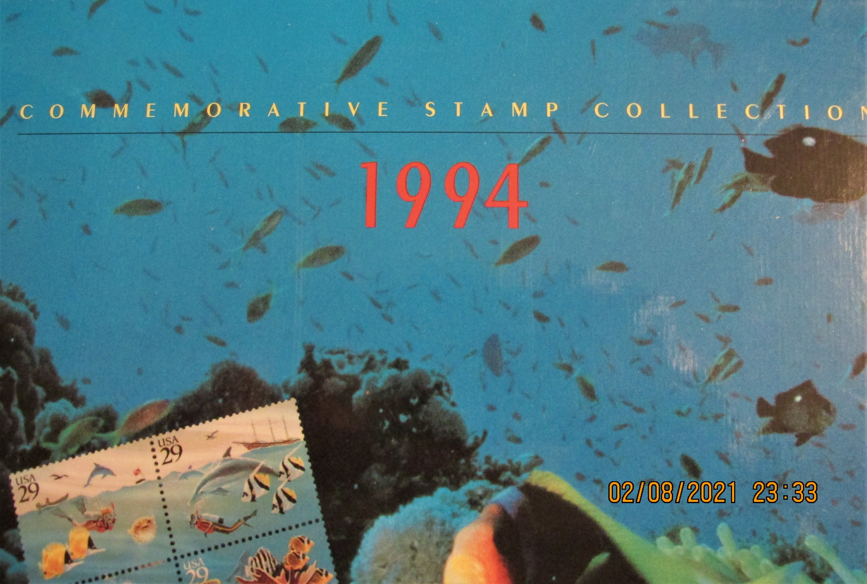 Commemorative Stamp Collection 1994 USPS No Stamps - Etsy