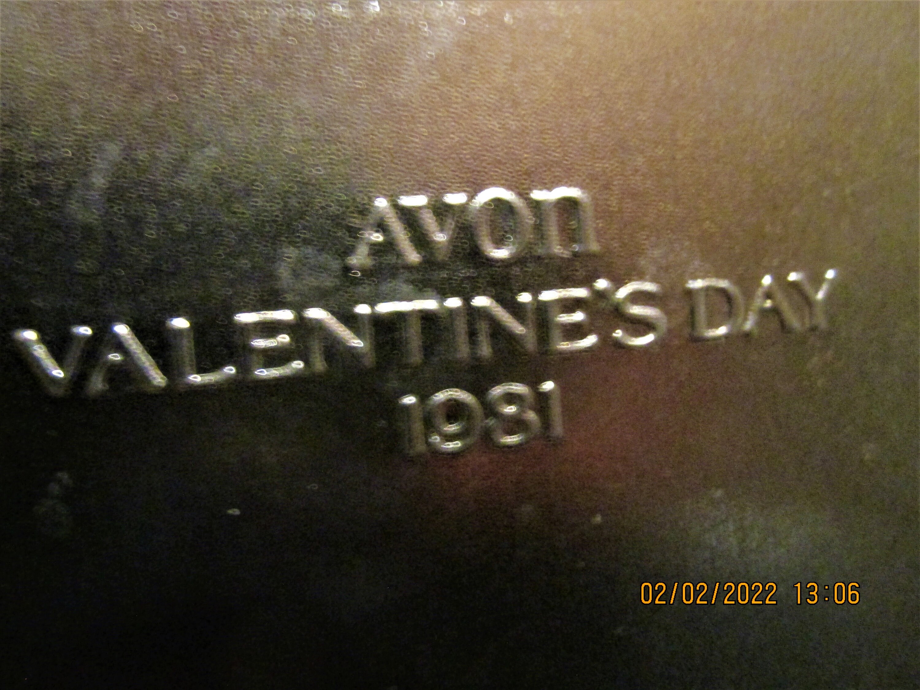 Avon Valentine Day 1981 Sweet Sentiments Tin With Lid Granny Core - Etsy