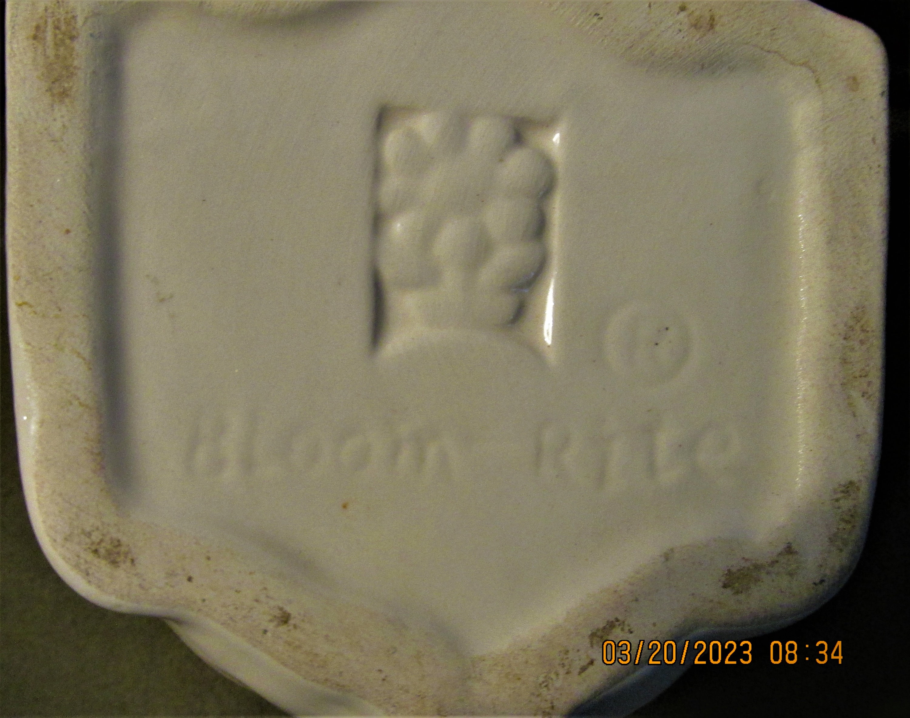 Ceramic Bloom Rite Bunny Planter With Pink Flowers - Etsy
