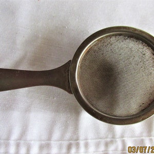 Vintage Metal Tea Strainer