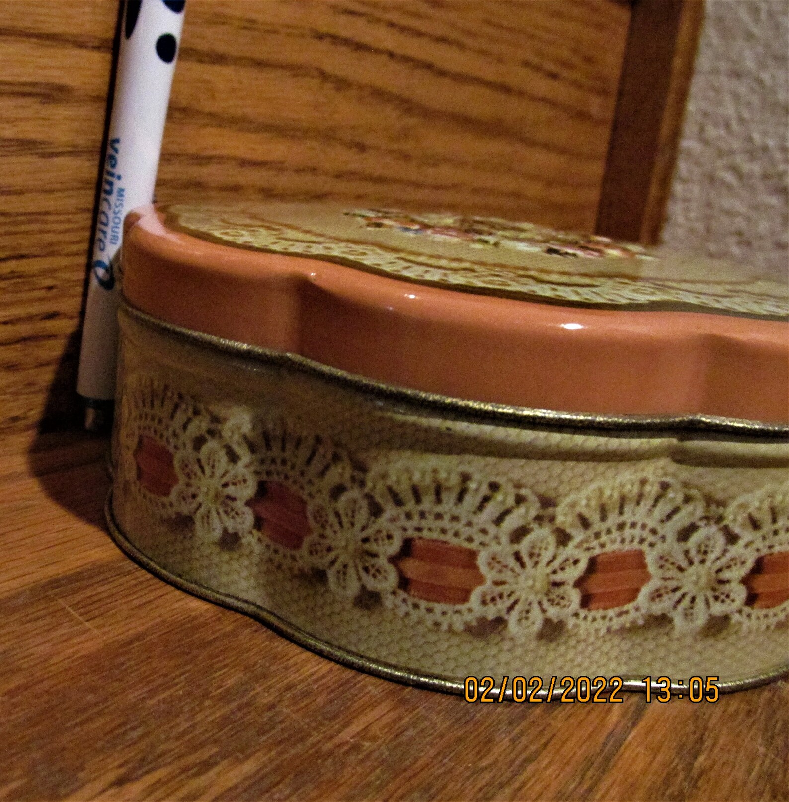 Avon Valentine Day 1981 Sweet Sentiments Tin With Lid Granny Core - Etsy