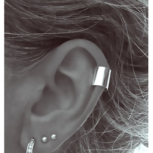 Orecchino cartilagine ear-cuff in argento 925/1000