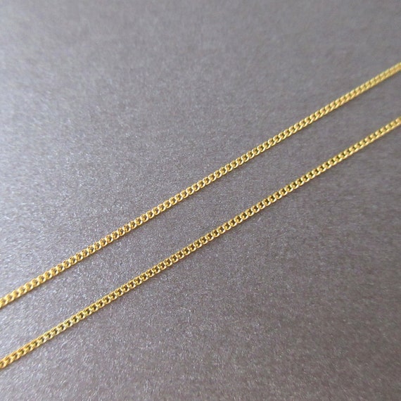 Fine Chain in 24 Carat Gold Plated 