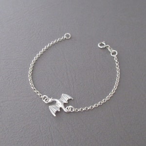Drakenarmband van 925 zilver