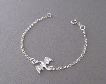 Dragon bracelet in 925/1000 silver