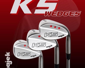 Right-Handed Majek K5 Complete Wedges Full Steel Shafts GW/SW/LW Set & Individuals
