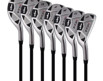 Right-Handed Majek Golf MX4 Progressive Hybrids Graphite Regular or Senior Flex Men's Standard Height Clubs Complete Set (4,5,6,7,8,9,PW)