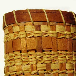 Digital Download PATTERN for Birch Bark Necklace Basket image 3