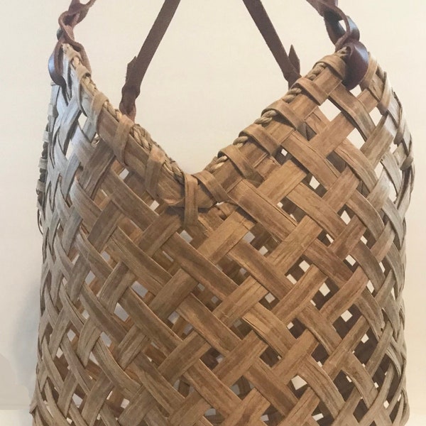 PATTERN Fiber Splint Woven Bag