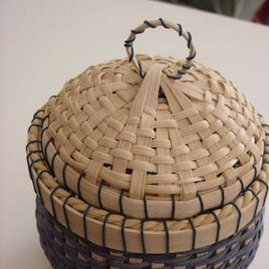 Digital Download Pattern for Lidded Basket