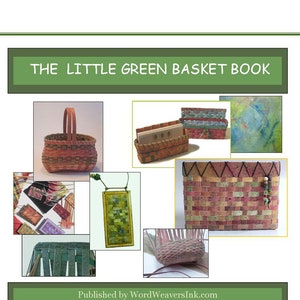 Little Green Basket Book Volume #2-weaving with paper
