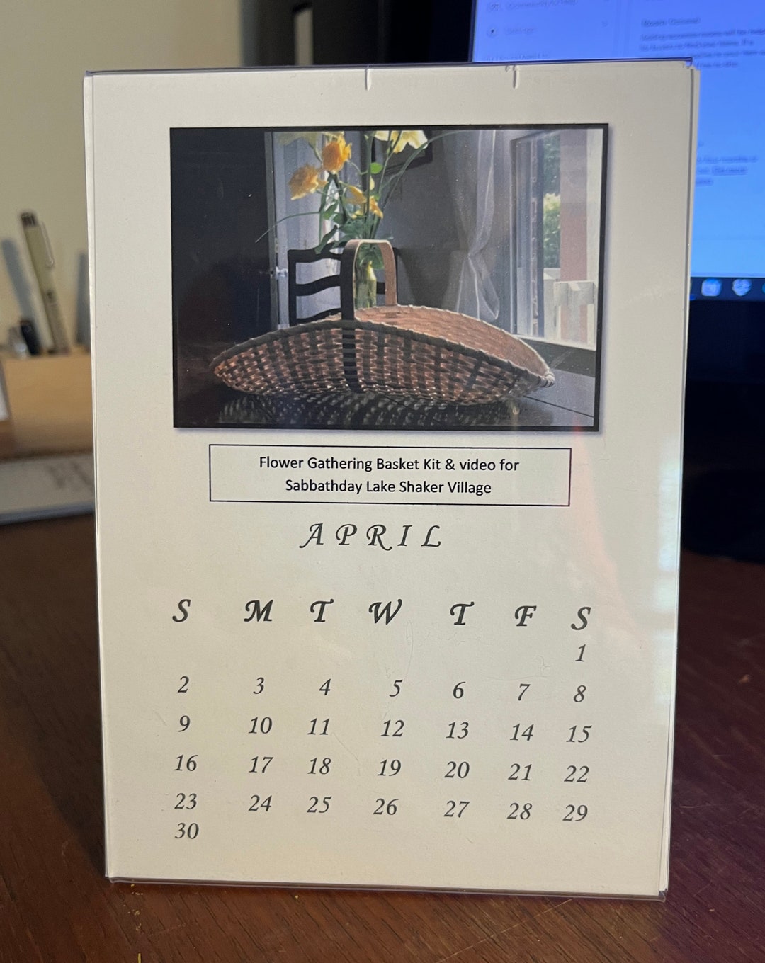 2023/24 NCBA Basket Calendar Etsy