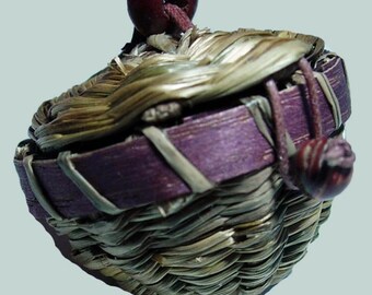 PATTERN: Mini Acorn Basket