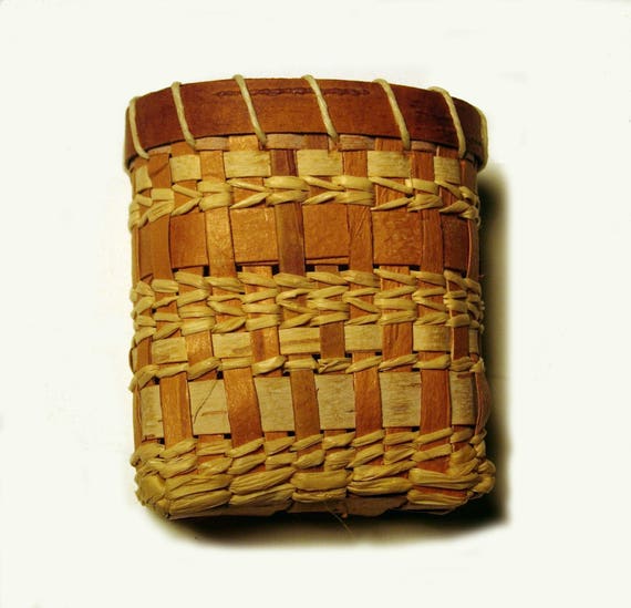 Digital Download PATTERN for Birch Bark Necklace Basket - Etsy