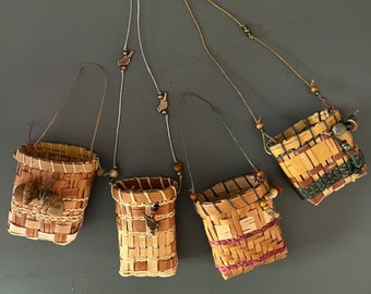 Plaited Basketry with Birch Bark 洋書カバー破れ Plaited Basketry with Birch Bark - Caning.com