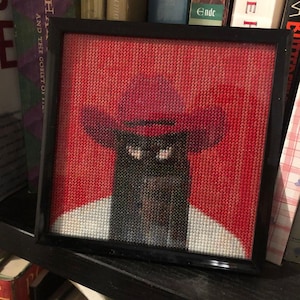 Orville Peck Pony cross stitch album cover pattern ***pattern only***
