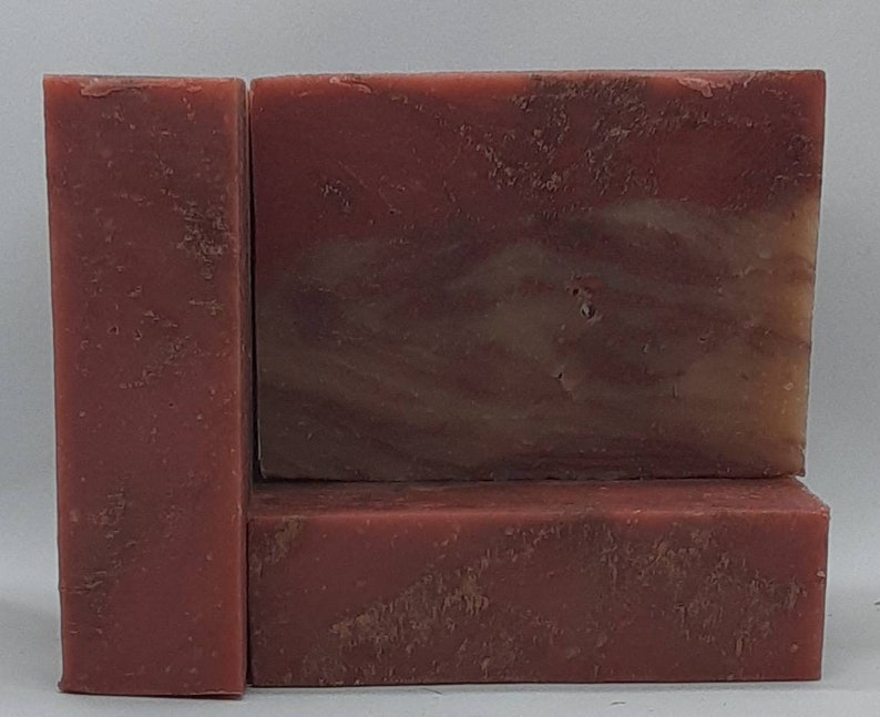 Fall Harvest bar Soap apples, pear, redwood, cinnamon, fall, rich lather, strong aroma image 1