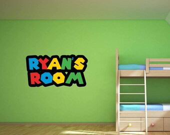 Mario Room Decor Etsy