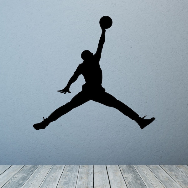 Jordan decals, Nba Stickers, Basketball art, Nba Decals, Sports wall art, Removable wall art, Sports fan art, Nba wall decor, Kids room