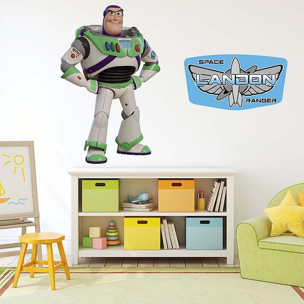 Disney Decals,Buzz Lightyear Decal,Game Room Decal, Toy Story Decal, Buzz Wall Decal, Toy Story Wall Murals, Toy Story Art,Toy Story 4