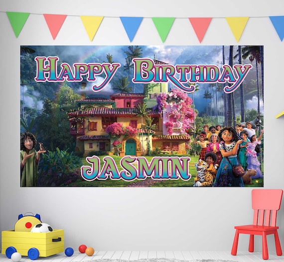Encanto Birthday Banner, Encanto Party Suplies, Encanto Birthday Party  Decoration, Encanto Wall Art, Encanto Poster Printable Design 
