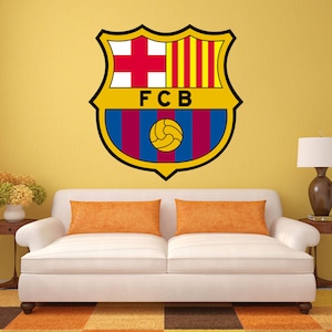 Soccer decals, Futbol Decal, Soccer art, Removable Decals, Sports art, Removable wall art, Football fan art, Futbol team wall decor, fathead