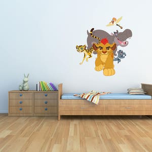 Disney decals, Lion Guard Decal, Lion Guard art,Removable Decals, Disney art, Removable wall art, Kids Room art,Lion Guard wall decor,Kaion