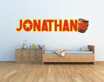 ドンキーコングのデカール、ディディーコング、ゲームルーム