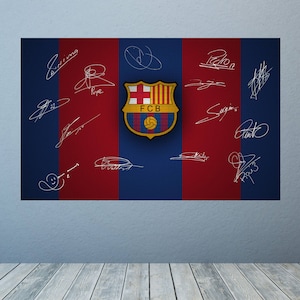 Soccer decals, Barcelona Decal,Soccer art,Removable Decals, Sports art,Removable wall art,Soccer fan art,Futbol team wall decor,Barcelona FC