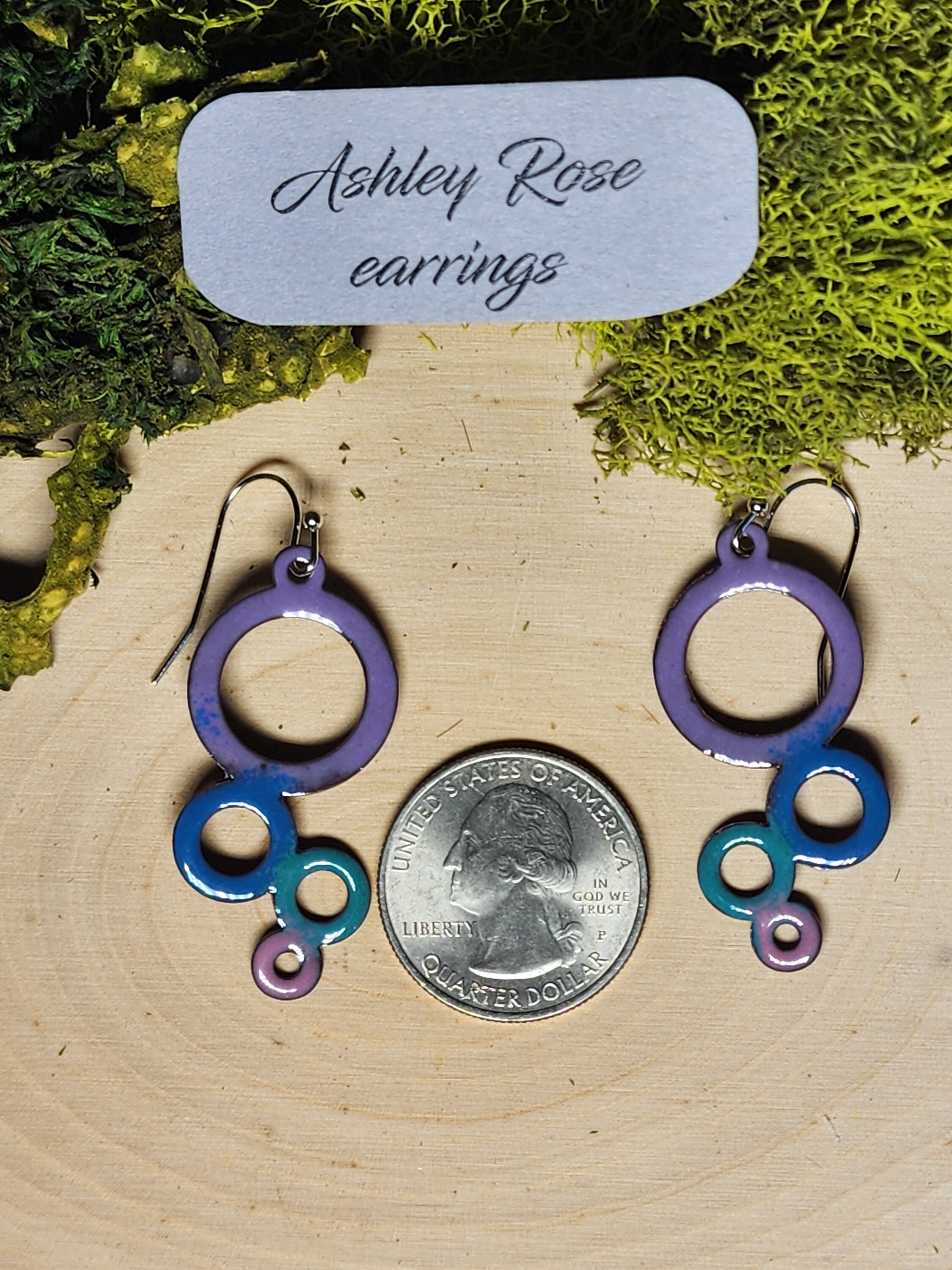 Circles Purple, Blue, Green, and Pink - Thumbnail 2