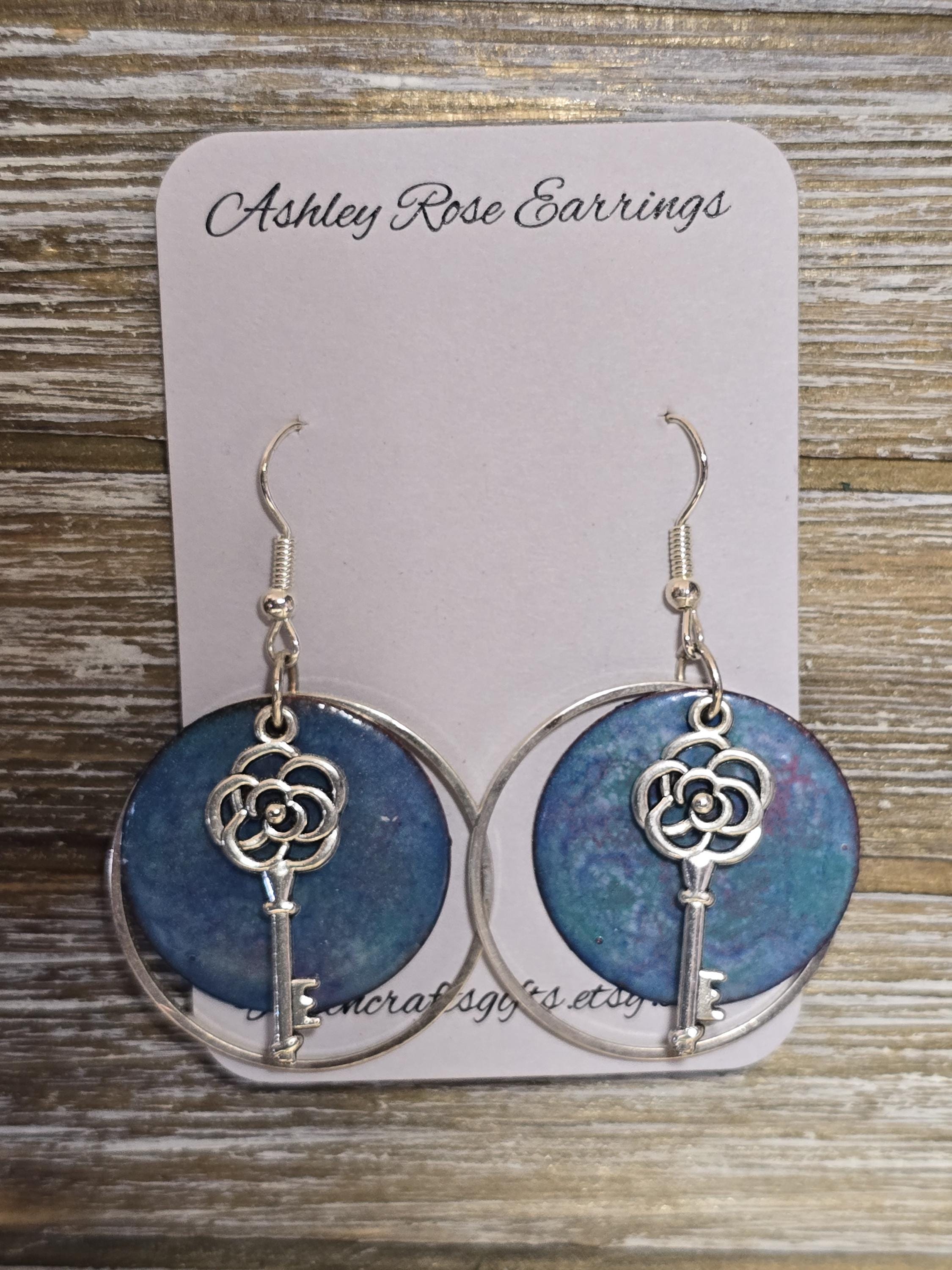 Key with Purple Pink background