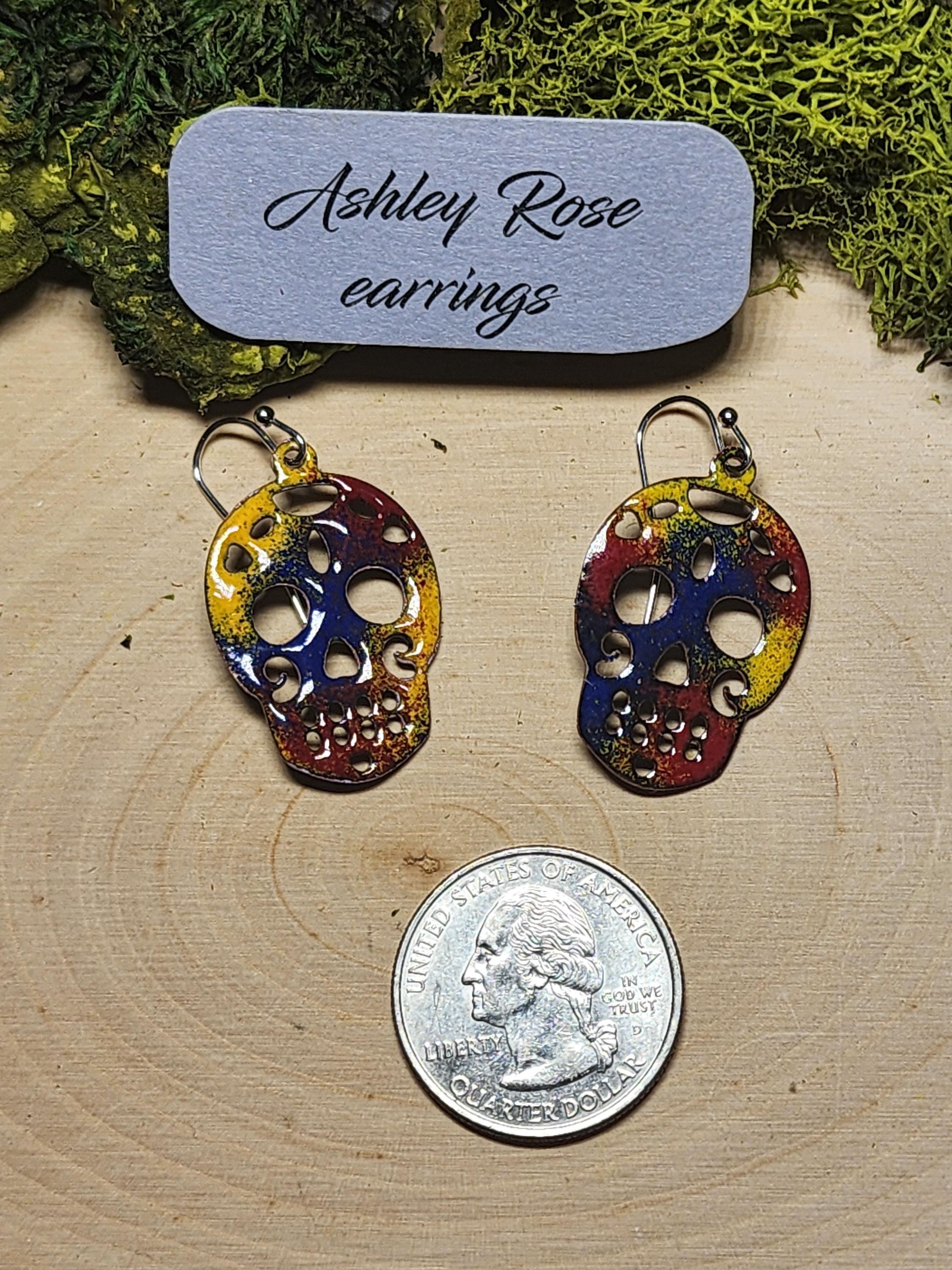 Skulls with Blue, Red, and Yellow - Thumbnail 2