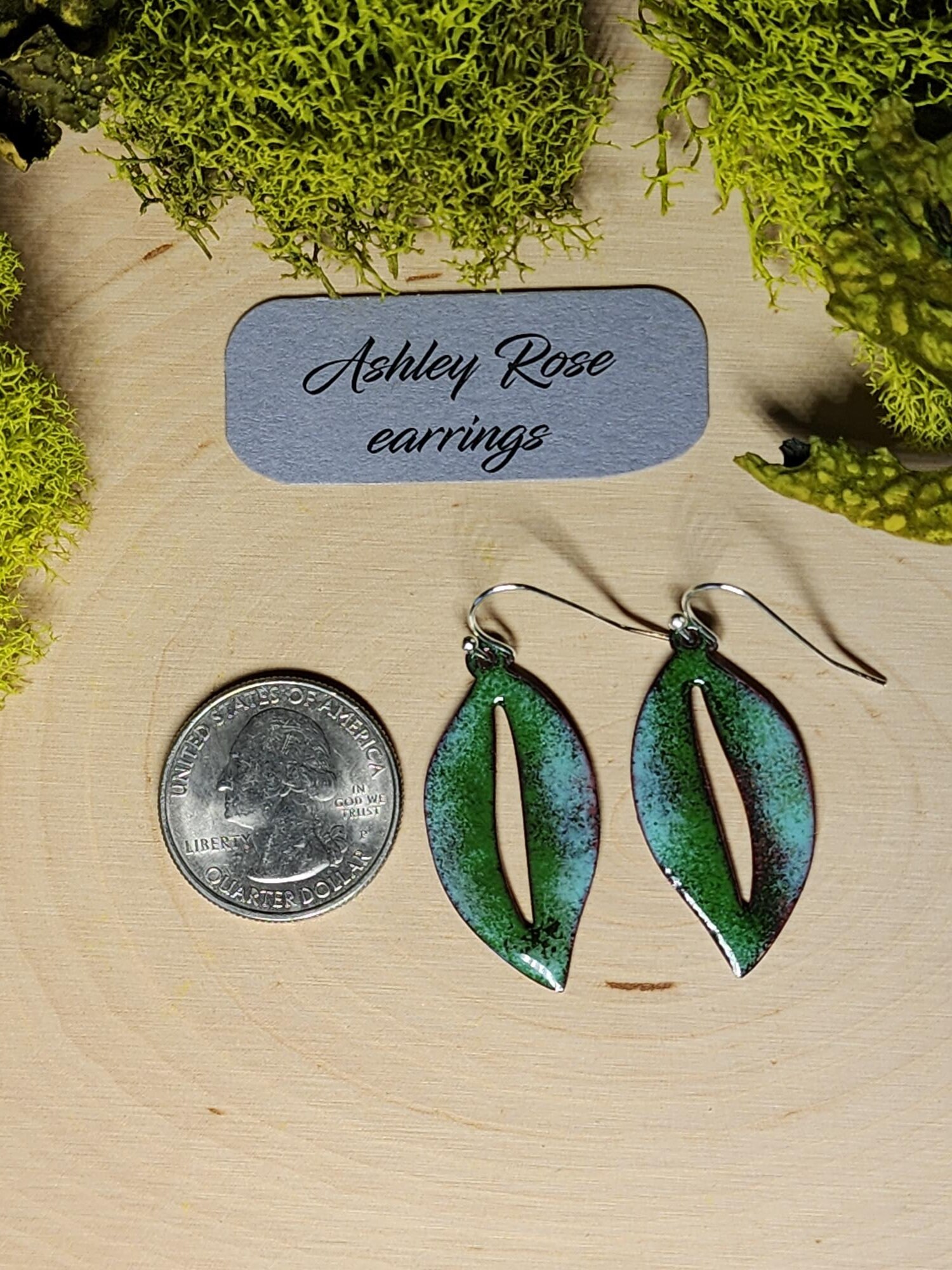 Palm Leaf with Shades of Green - Thumbnail 3