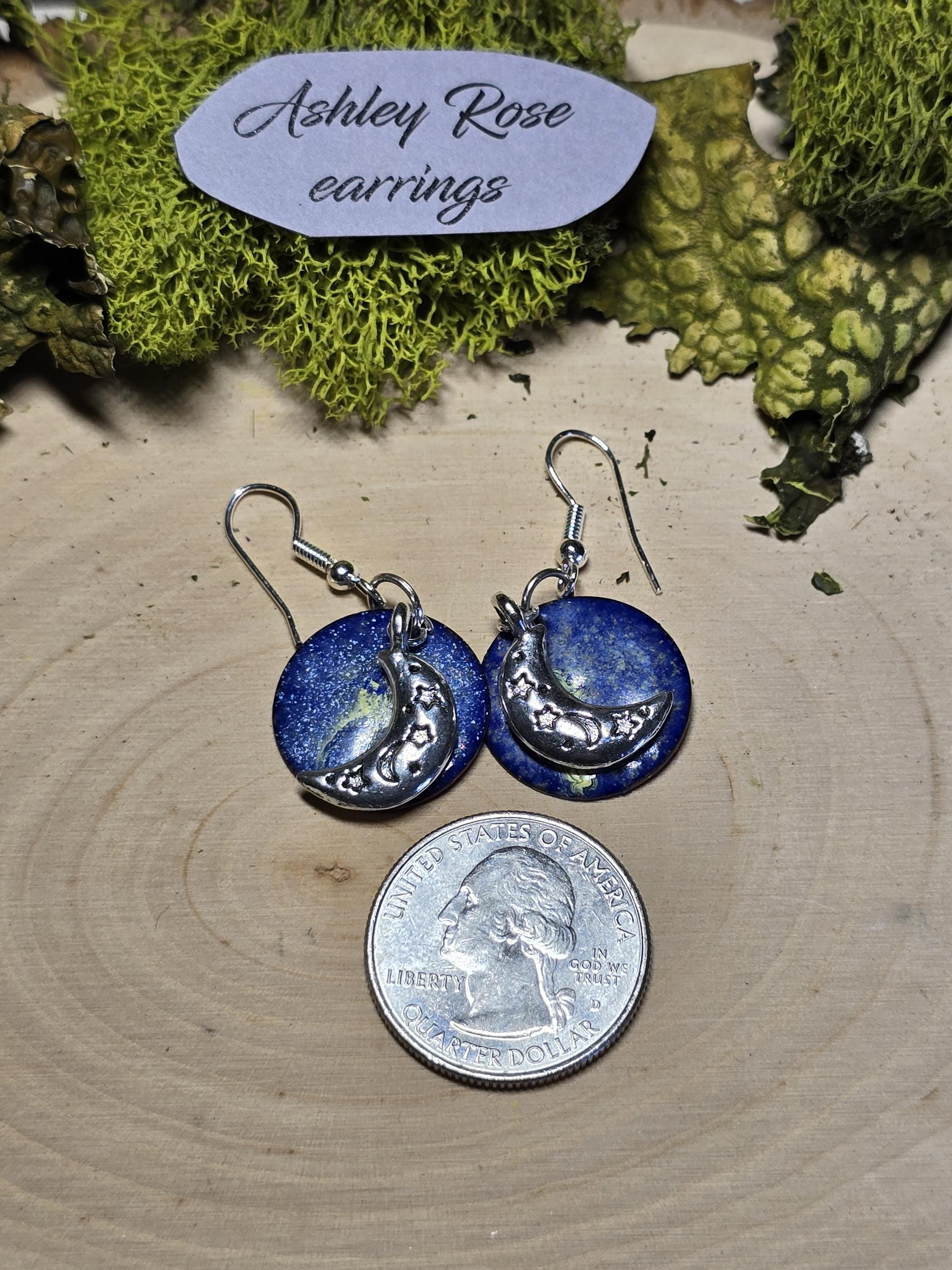 Moon with Blue and Yellow Background - Thumbnail 2