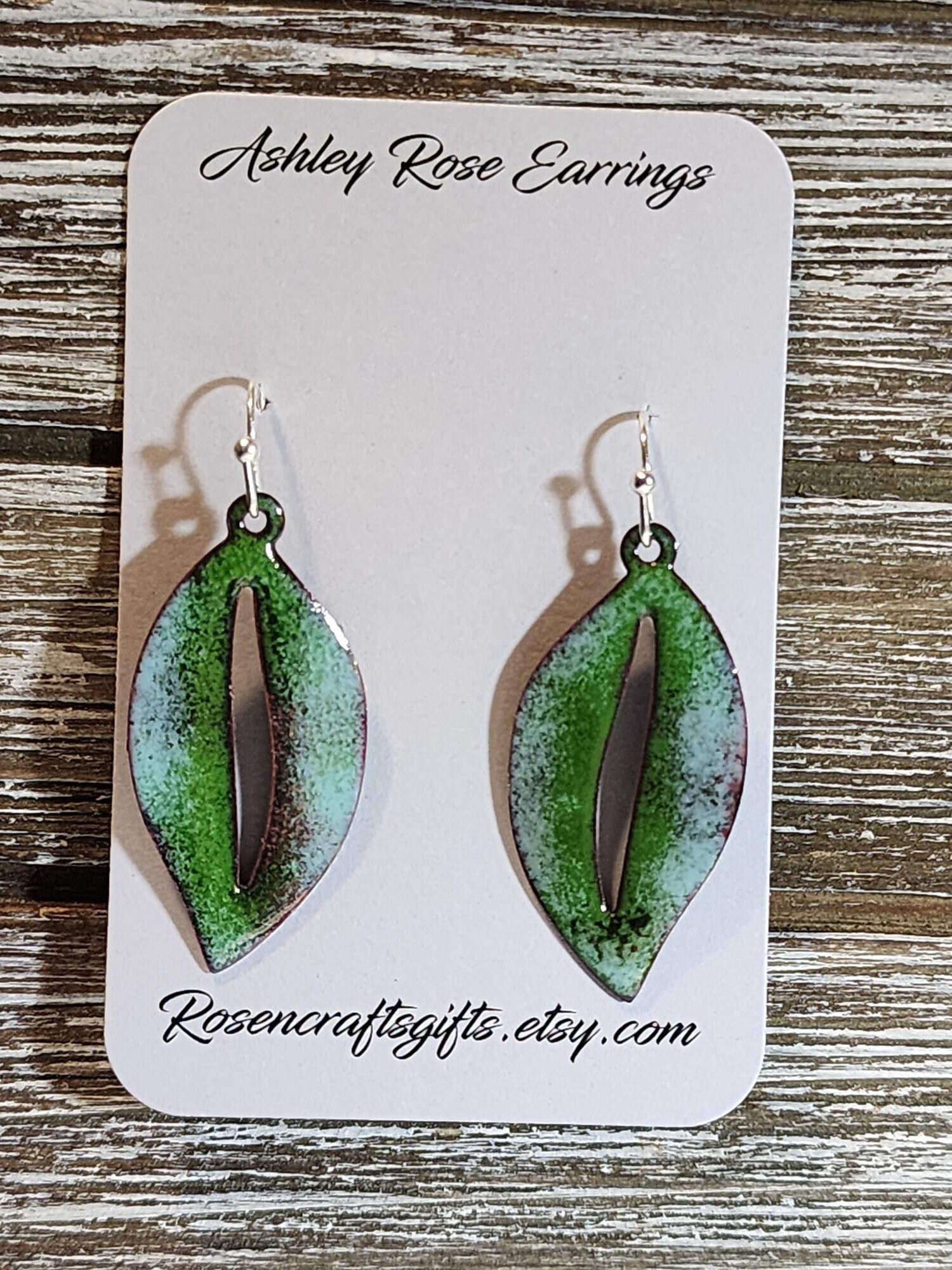 Palm Leaf with Shades of Green