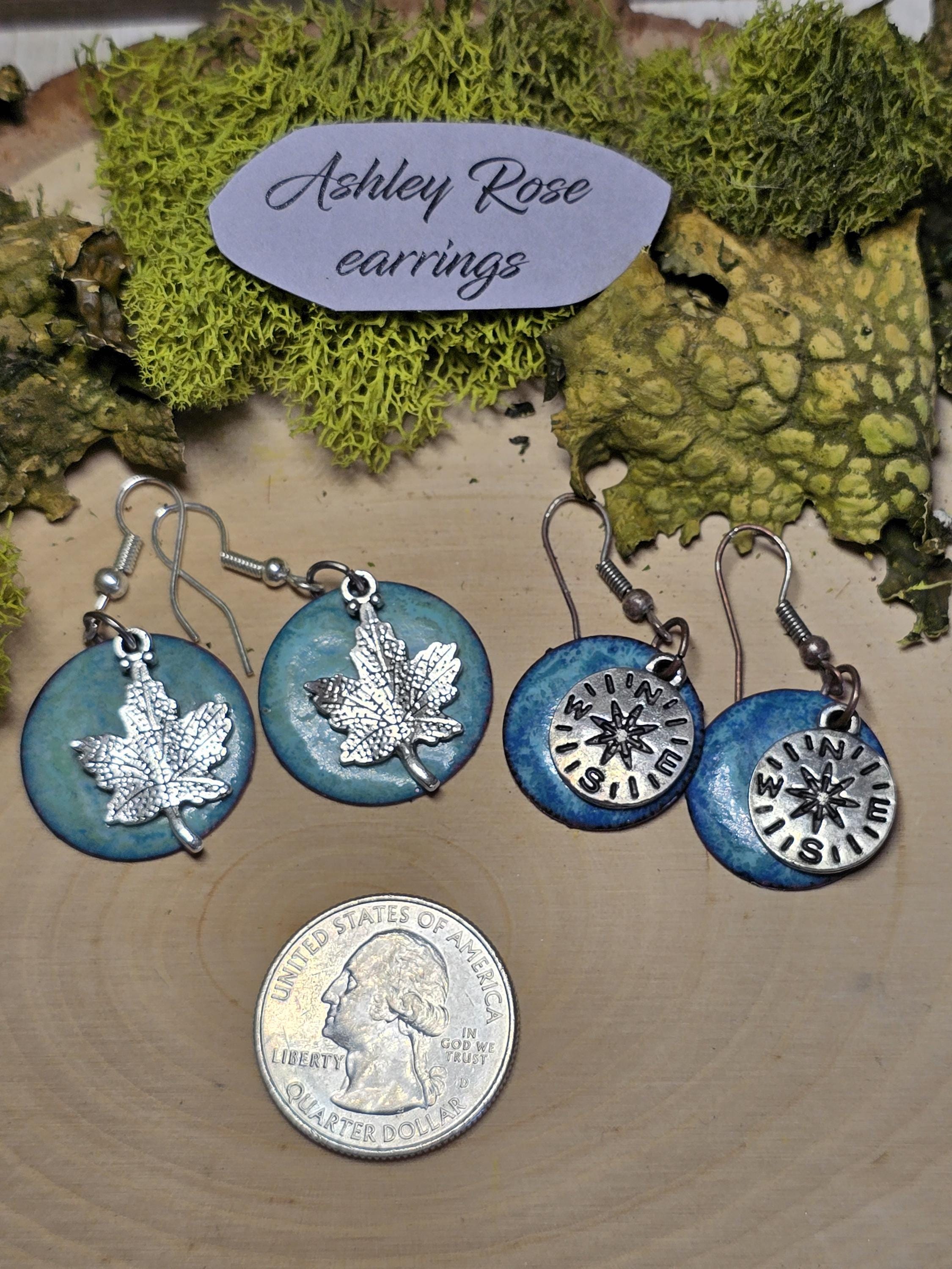 Silver Leaf with Green background - Thumbnail 3