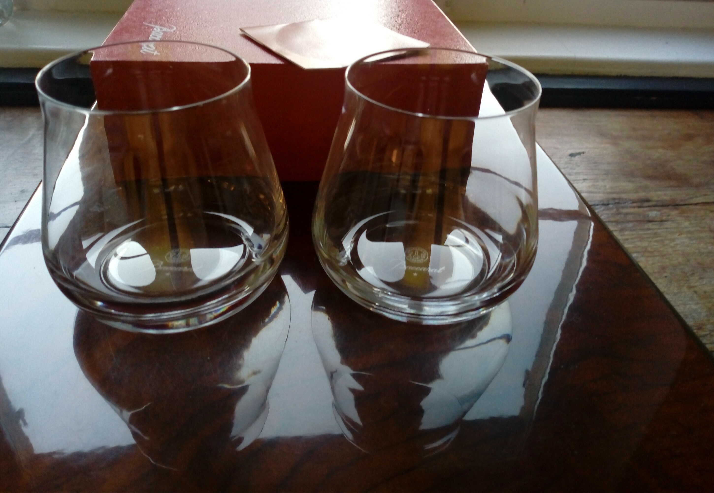 Preis Für La Stück 2 Gläser Whisky Modell Luxor Baccarat 