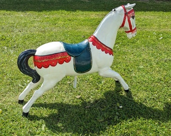 50s Sulky Sheet Metal Horse