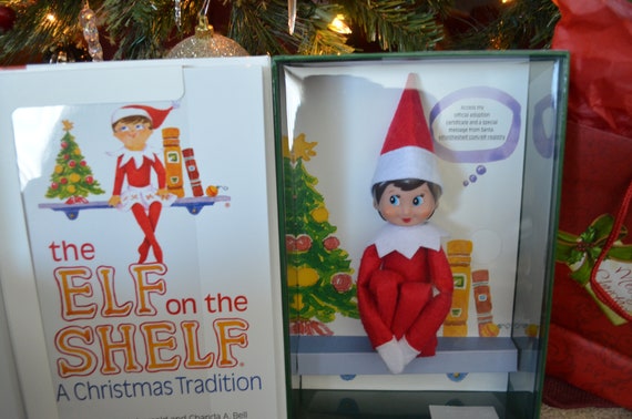 Elf on Shelf Scout Elf Santa's Helper A Christmas Tradition With